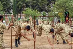 مراسم پایان دوره ۱۱۶ تکاور نزاجا در فارس