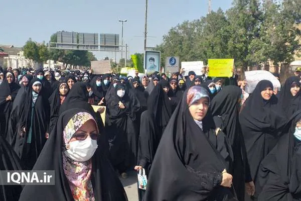 عکس | راهپیمایی «عفاف میراث مادرانه» در بوشهر