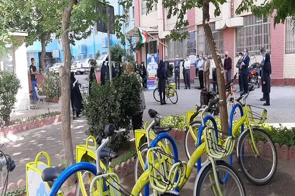 پیوستن آموزش و پرورش منطقه 12 به طرح دوستداران توسعه دوچرخه