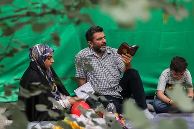 مراسم پرفیض دعای عرفه در گلزار شهدا تهران
