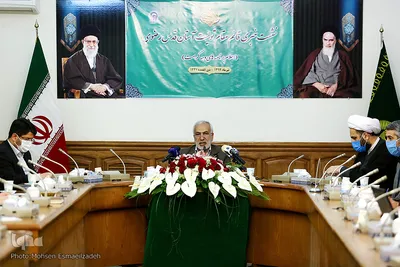 نشست خبری مصطفی خاکسار قهرودی، قائم مقام تولیت آستان قدس رضوی