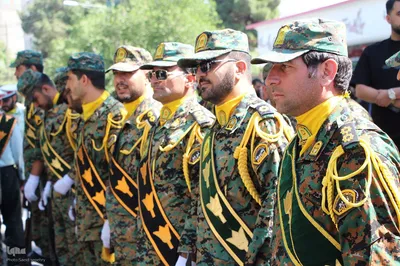 تشییع پیکر مطهر شهید مدافع وطن ستوان دوم هومن غیاثوند در ملایر