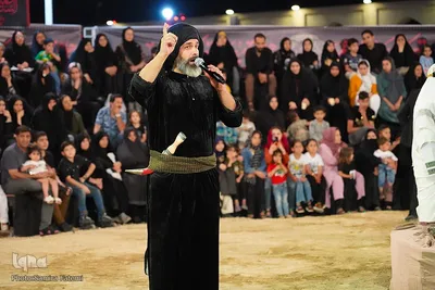 آیین تعزیه‌خوانی «دایره قسمت» در میدان امام علی (ع) اصفهان