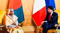রোহিঙ্গা প্রত্যাবাসনে ইইউর সমর্থন কামনা: ইতালির প্রধানমন্ত্রীর সঙ্গে বৈঠকে শেখ হাসিনা