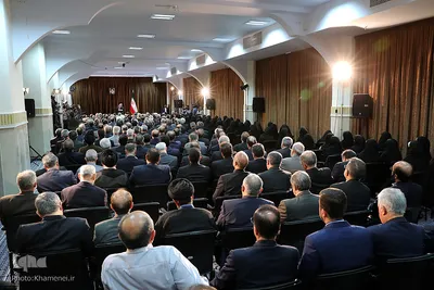 دیدار وزیر امور خارجه، سفیران و مسئولان نمایندگی‌های ایران در خارج از کشور با رهبر انقلاب