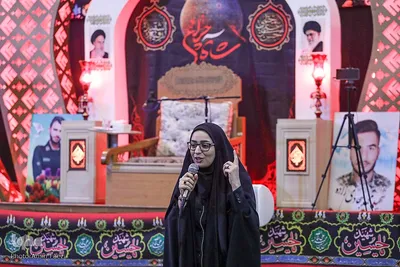 مراسم سوگواری شهادت حضرت رقیه(س) و گرامی‌داشت هفتمین روز شهادت شهدای حرم حضرت احمدبن موسی(ع) در شیراز