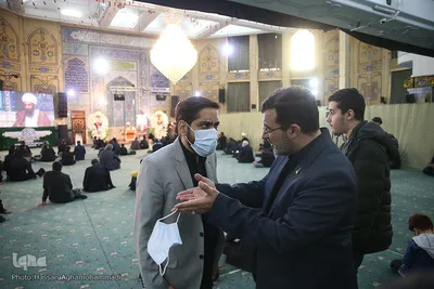 حضور هادی موحدامین، قاری بین المللی قرآن کریم در مراسم