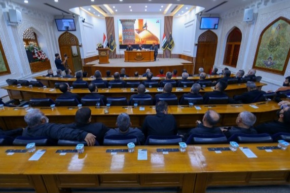 العتبة الكاظمية تناقش مع المؤسسات الخدمية التحضيرات لموسم زيارة الأربعين