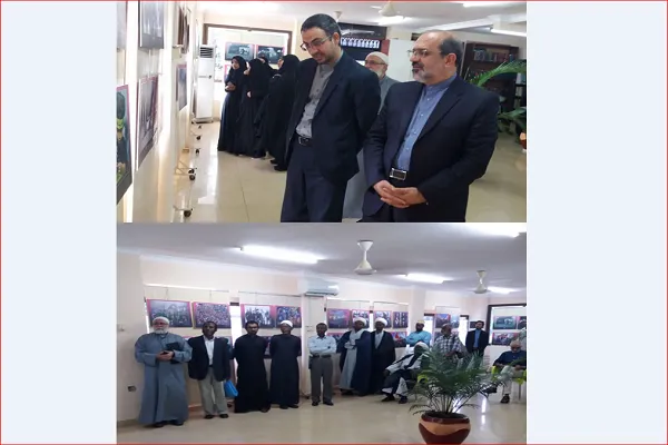 نمایش آثار برگزیده جایزه جهانی اربعین در تانزانیا