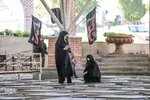 آیین غبارروبی و عطرافشانی مزار شهدای رسانه در آذربایجان شرقی‎