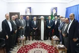 عکس | دیدار مدیران اتاق بازرگانی با نماینده ولی فقیه در مازندران