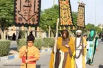 کاروان نمادین ورود قافله امام حسین(ع) به دشت کربلا
