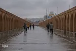 آشتی اصفهان با برف