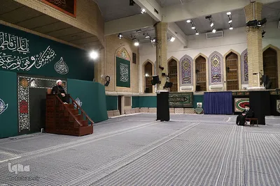 دومین شب مراسم عزاداری حضرت فاطمه زهرا (س) در حسینیه امام خمینی