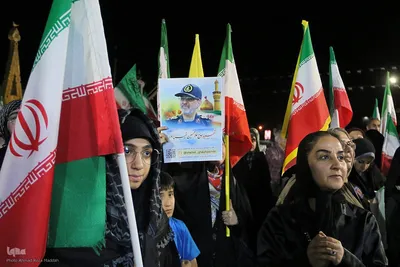 مراسم بزرگداشت سردار سر لشکر شهید غیب پرور در شب هشتادونهم اقتدار