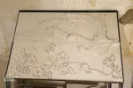 نقش عشق بر تن سنگ / خلق آثاری بی نظیر برای شهدا توسط جوان ملایری