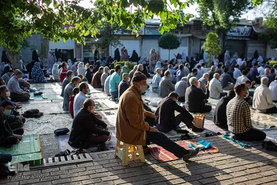 اقامه نماز عید فطر در قزوین‎