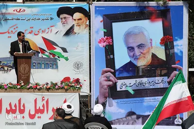 اجتماع بیرجندی‌ها در حمایت از مردم فلسطین