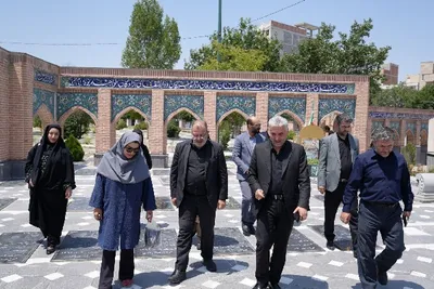 دیدار خانواده شهید مسعود آب‌روشن 