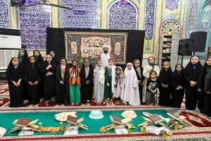 جشن قرآن ویژه نونهالان در مسجد حضرت ابوالفضل(ع) پل خواجو برگزار شد