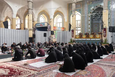 جزء خوانی قرآن در مصلی کرج‎