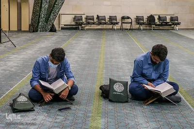 افتتاحیه جزءخوانی ماه مبارک رمضان در دانشگاه تهران