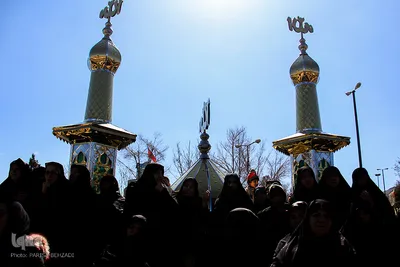تشییع پیکر شهید مرتضی ایزدی/عکاس: پریسا بهزادی