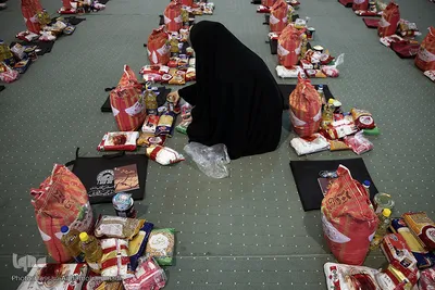 سفره همدلی آستان قدس رضوی