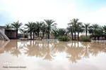 روستاهای گرفتار در سیل منطقه بامدژ/1