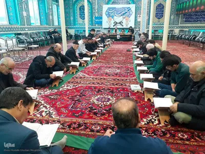 محفل جزء خوانی قرآن کریم در اهر