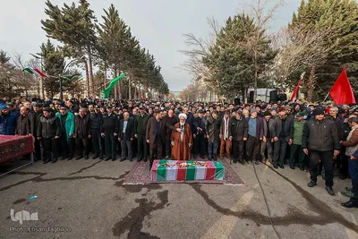 تشییع شهدا در زنجان‎‎
