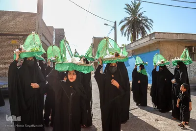 مراسم سينی حضرت قاسم(ع) در اهواز
