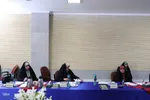 اعضای هیئت داوران بخش بانوان مرحله نهایی چهل و هفتمین دوره مسابقات سراسری قرآن‎