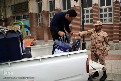 مرحله دوم رزمایش مواسات و کمک مومنانه در اهر