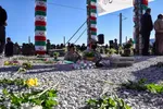 تشییع باشکوه ۸ شهید گمنام در شهرکرد