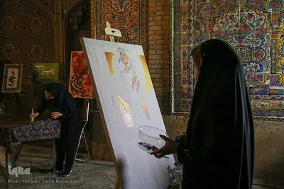 مراسم شب قدر  در مسجد نصیرالملک
