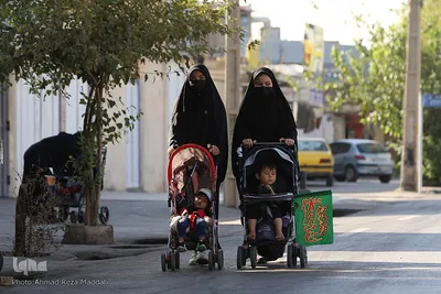 پیاده روی و عزاداری جاماندگان اربعین حسینی - شیراز