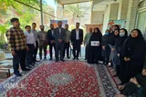 عکس | دیدار اعضای جهاددانشگاهی هرمزگان با خانواده شهیدان «قاسمی»