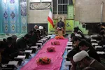 کرسی تلاوت قرآن به مناسبت دهه فجر در شهر سامن
