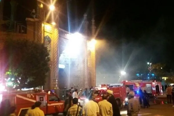 Qom: domato incendio a mausoleo di Hazrat Fatima Masumeh (AS)