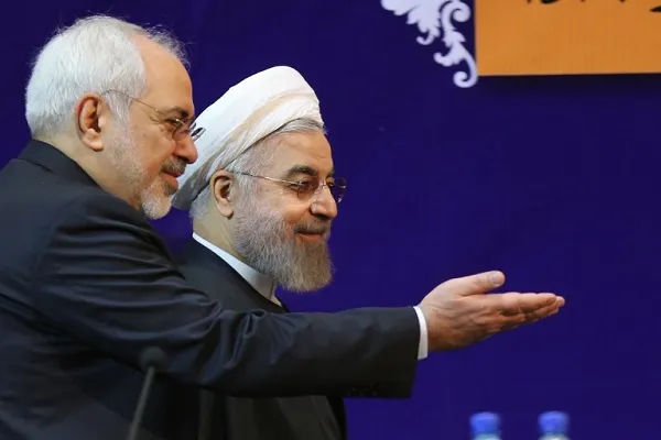 دیدار رئیس‌جمهور با ظریف در وزارت امور خارجه