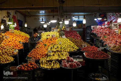 بازار شب یلدا در قزوین