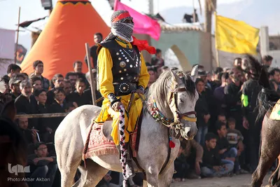 آیین تعزیه خوانی روز عاشورا در وردنجان