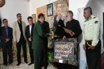 دیدار اعضای جهاد دانشگاهی لرستان با خانواده شهید طولابی