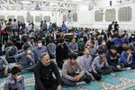 وداع دانش‌آموزان بیرجندی با شهدای گمنام