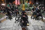 عزاداری شب هشتم محرم در سمنان‎