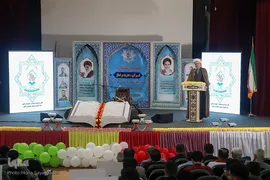 آیین افتتاحیه مسابقات قطب دو قرآن، عترت و نماز امسال خوزستان در شهرستان کارون