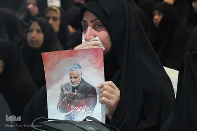 مراسم اربعین شهید سپهبد حاج قاسم سلیمانی در بیرجند