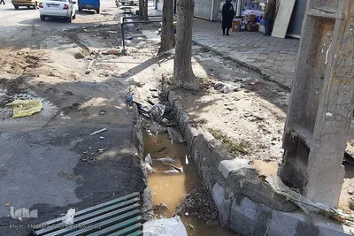 خسارت سیل در شهرستان اهر‎
