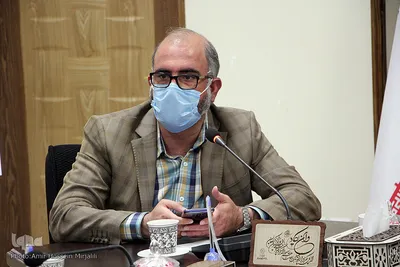 نشست خبری ملازینلی معاون شهردار و رییس سازمان فرهنگی اجتماعی ورزشی شهرداری یزد‎